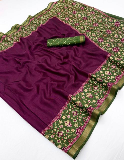 Vastrangan rajasthani patola print surat saree online website